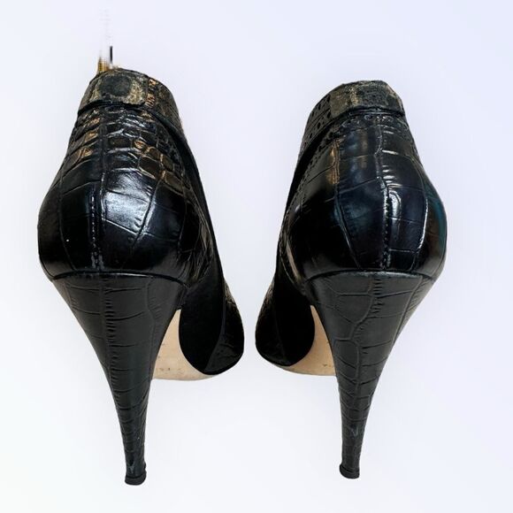 Escada Leather Ankle Boots 38 - Picture 7 of 10